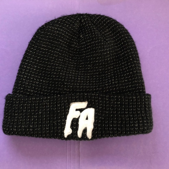 F***ing Awesome (FA) knit cap, reflective thread 3M - Picture 2 of 4